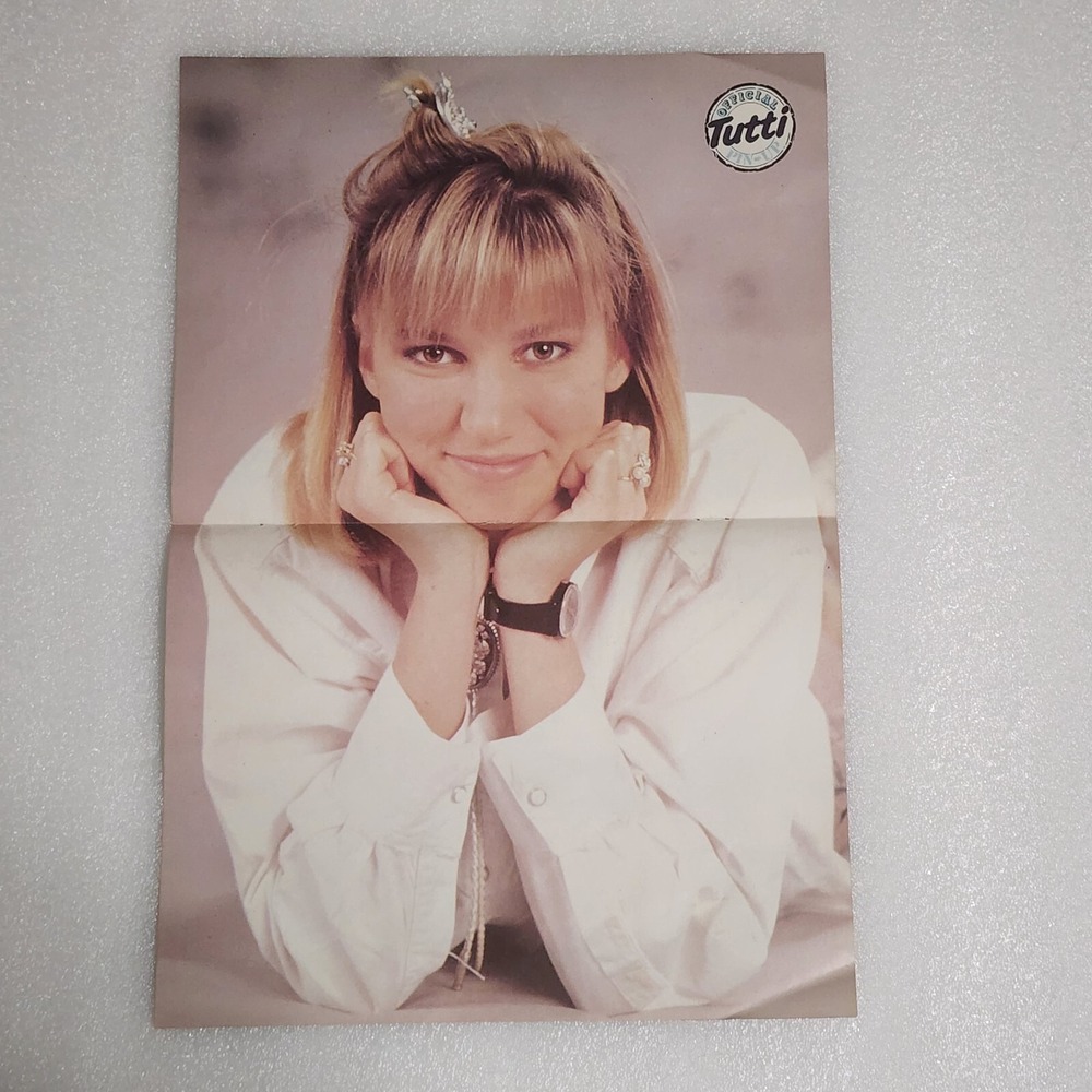 Debbie Gibson Jon Bon Jovi Brian Scott Bloom centerfold vintage clipping 11x16